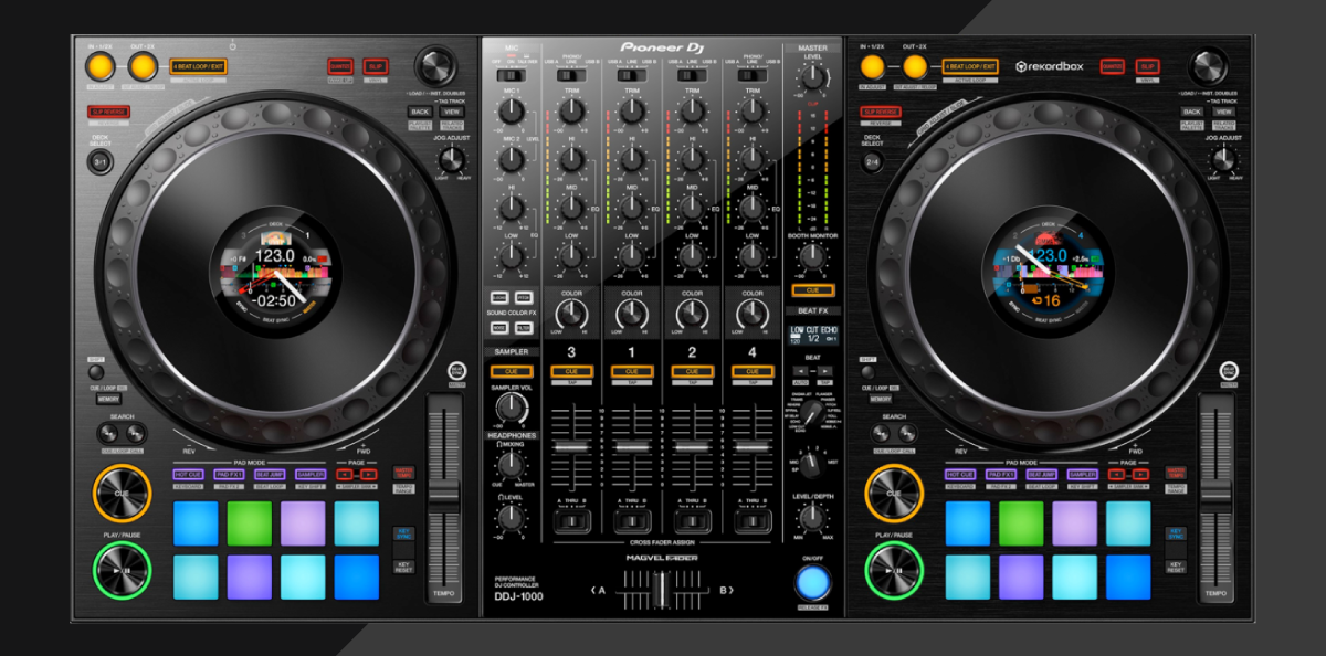 Pioneer DJ reveals all-in-one controller, DDJ-1000