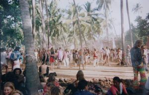 Disco Valley, Goa, 1993 . Photo by Alex Rice Saxton