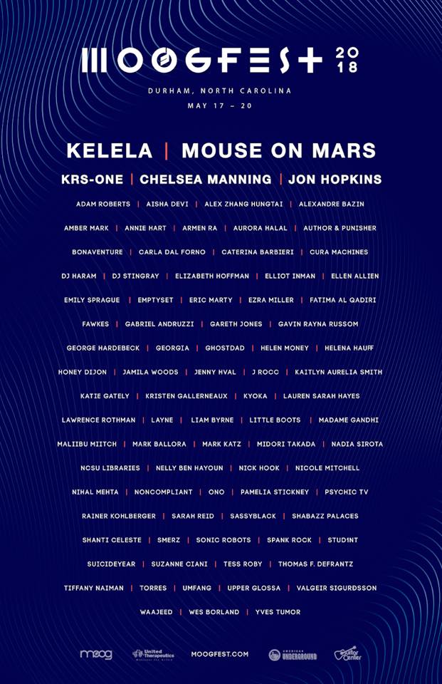 Moogfest lineup