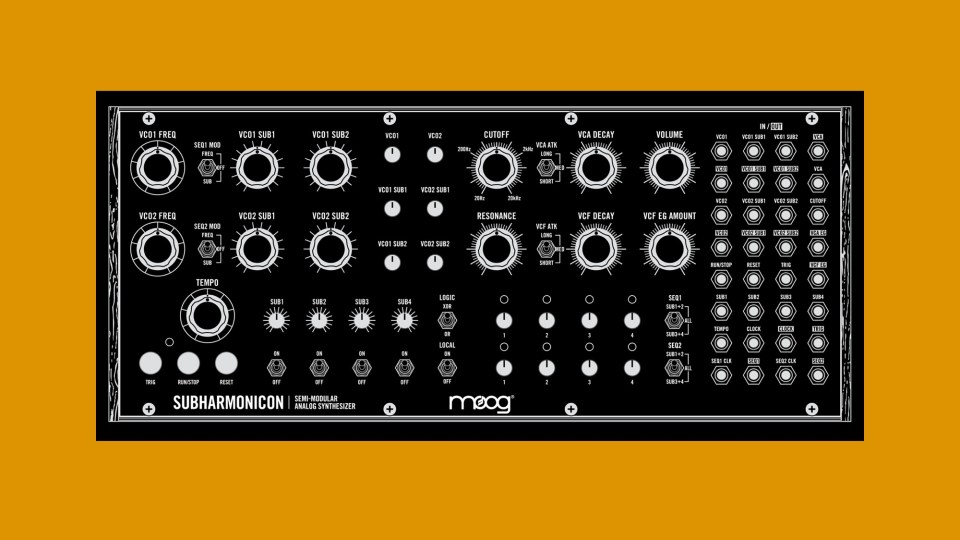 Moog unveil new semi-modular analog synthesizer