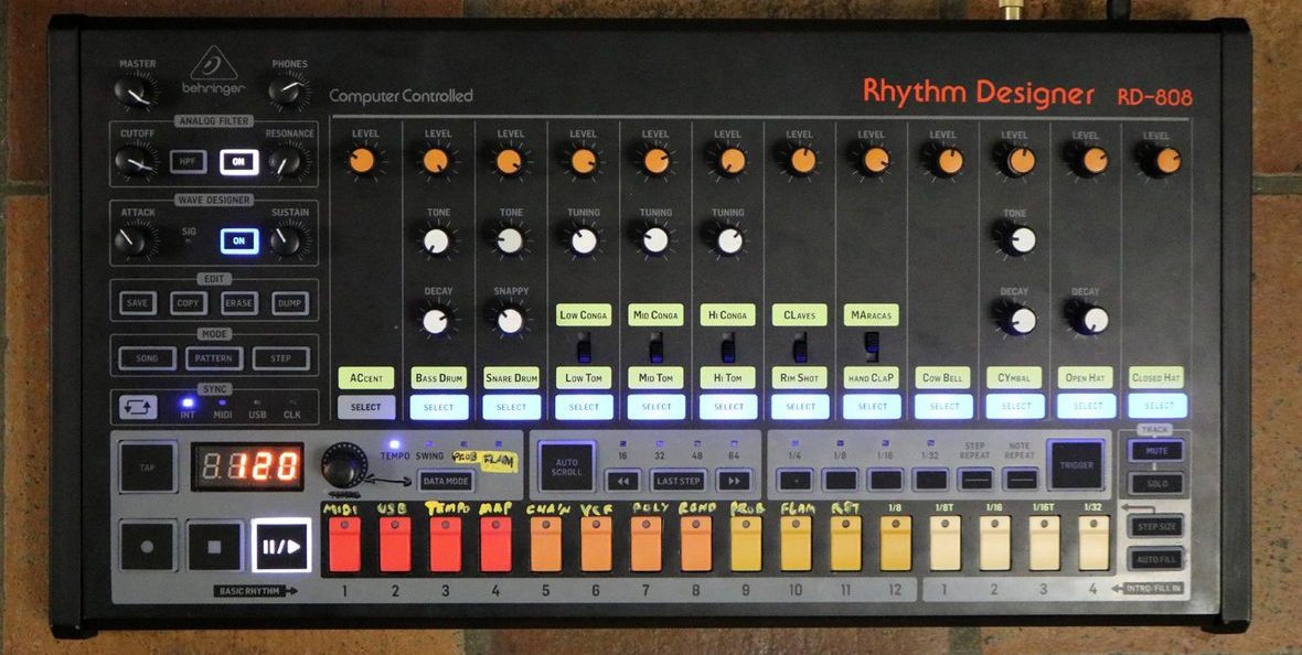 Behringer reveals the RD-808 at Superbooth