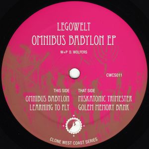 Legowelt - Omnibus Babylon EP - Orb Mag