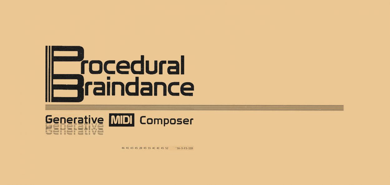 Generative MIDI Composer: Procedural Braindance