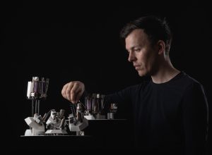 Moritz Simon Geist to release the world’s first techno record played entirely by self-made robots