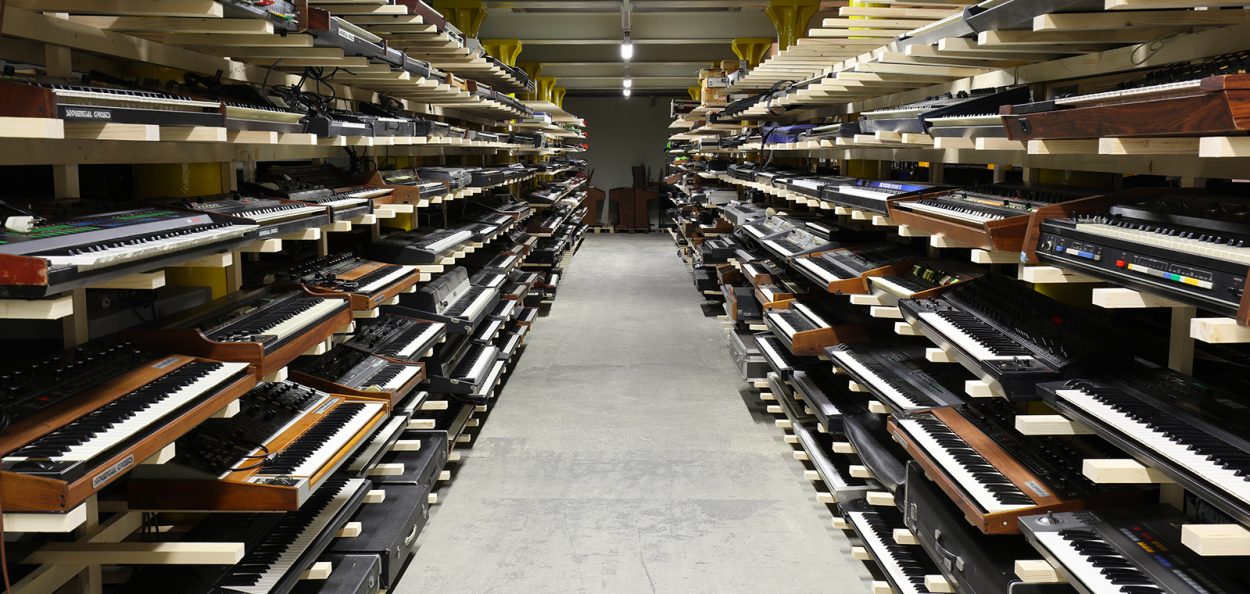 World’s largest synth collection launches Kickstarter campaign to build public studio