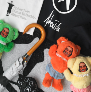 Aphex Twin teases a new line of merchandise