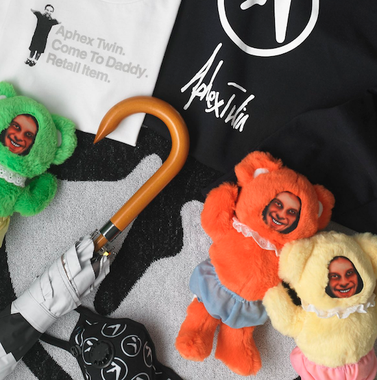 Aphex Twin teases new line of merchandise